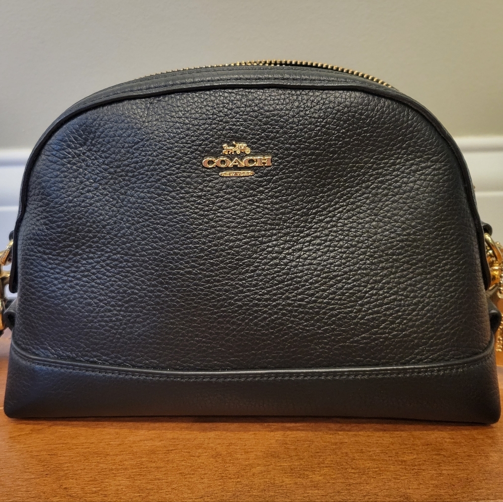 Coach Pebbled Dome Crossbody